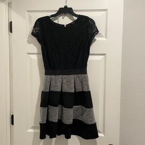Black & Gray dress